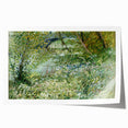 Impressionist Spring Landscape Wall Art - Riverbank by Van Gogh