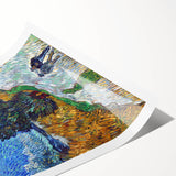 Impressionism Wall Art - Road with Cypress and Star by Vincent van Gogh