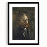 Impressionism Wall Art - Self-Portrait (1886) by Vincent van Gogh