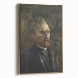 Impressionism Wall Art - Self-Portrait (1886) by Vincent van Gogh