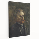 Impressionism Wall Art - Self-Portrait (1886) by Vincent van Gogh