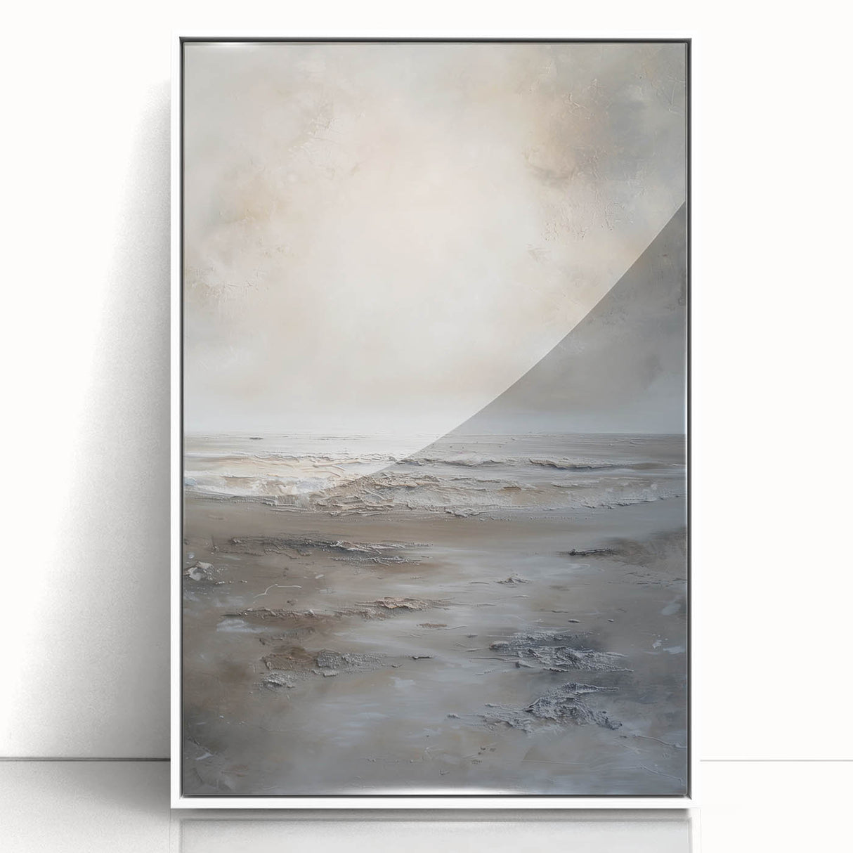 Elegant Coastal Serenity Office Wall Art – Modern Corporate Decor