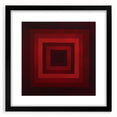 Abstract geometric frame in matte black with a modern design, showcasing clean lines and a minimalistic style perfect for contemporary decor. Ideal for framing artwork or photographs, enhancing any interior space with its sleek elegance.