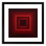 Abstract geometric frame in matte black with a modern design, showcasing clean lines and a minimalistic style perfect for contemporary decor. Ideal for framing artwork or photographs, enhancing any interior space with its sleek elegance.