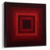 Abstract geometric framed canvas artwork showcasing a modern design with bold black lines and shapes, perfect for contemporary home decor.