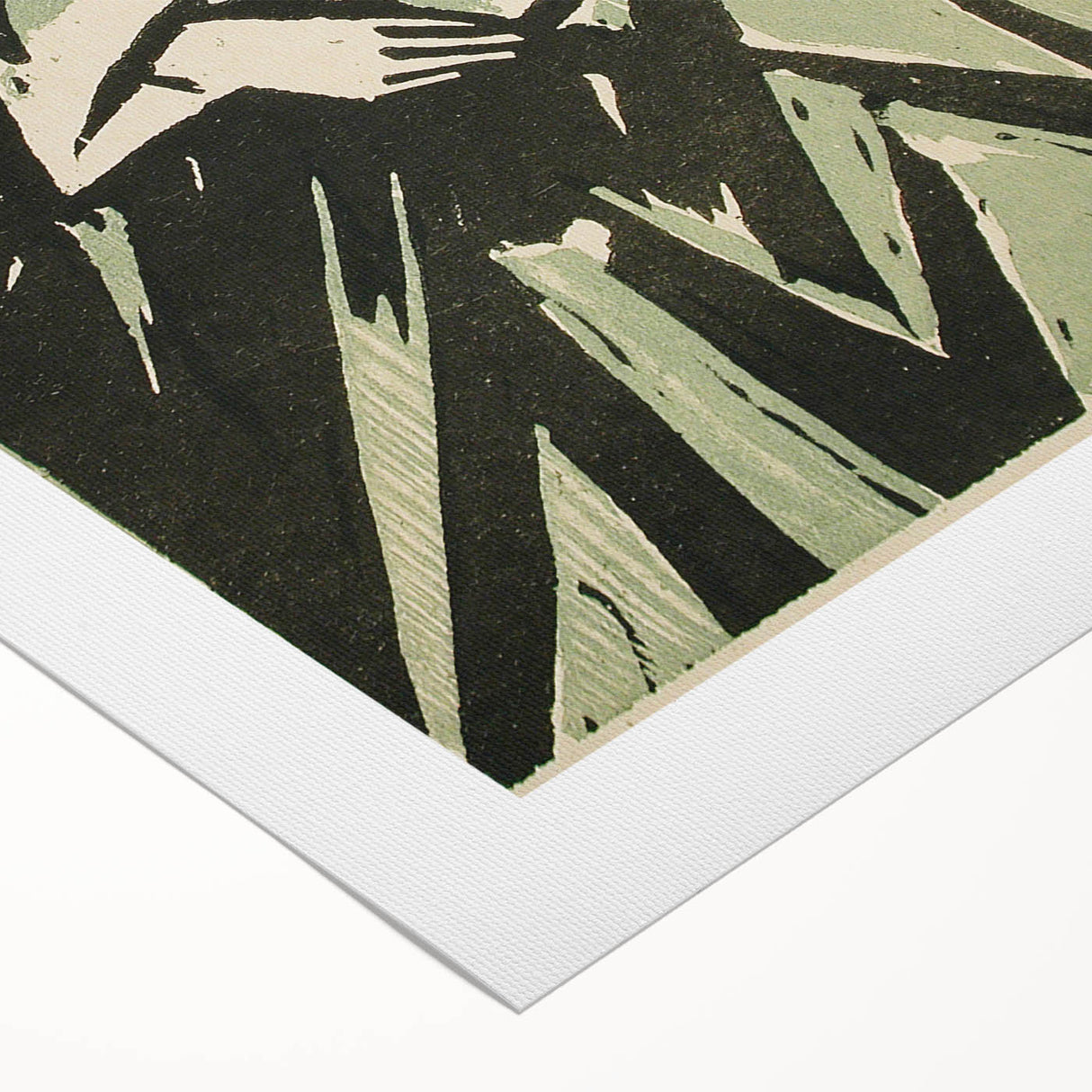 Monochrome Art Deco Wall Art – Elegant Black & Gray Geometric Design