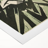 Monochrome Art Deco Wall Art – Elegant Black & Gray Geometric Design