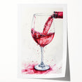 Extra large rolled print of a vibrant floral design, ideal for art wall dining room or classy bathroom decor.