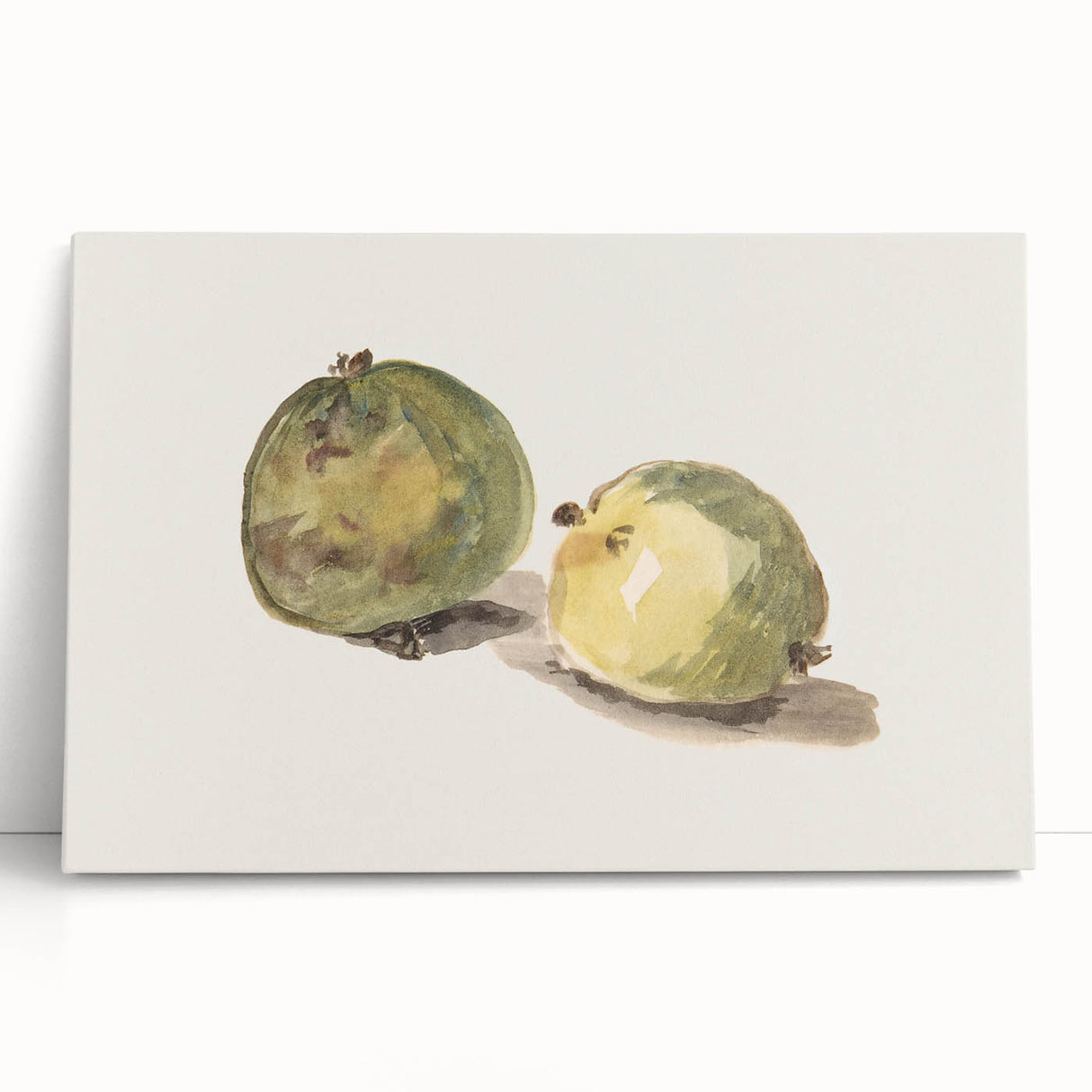 Modern Wall Art: Elegant Still Life of Apples by Édouard Manet