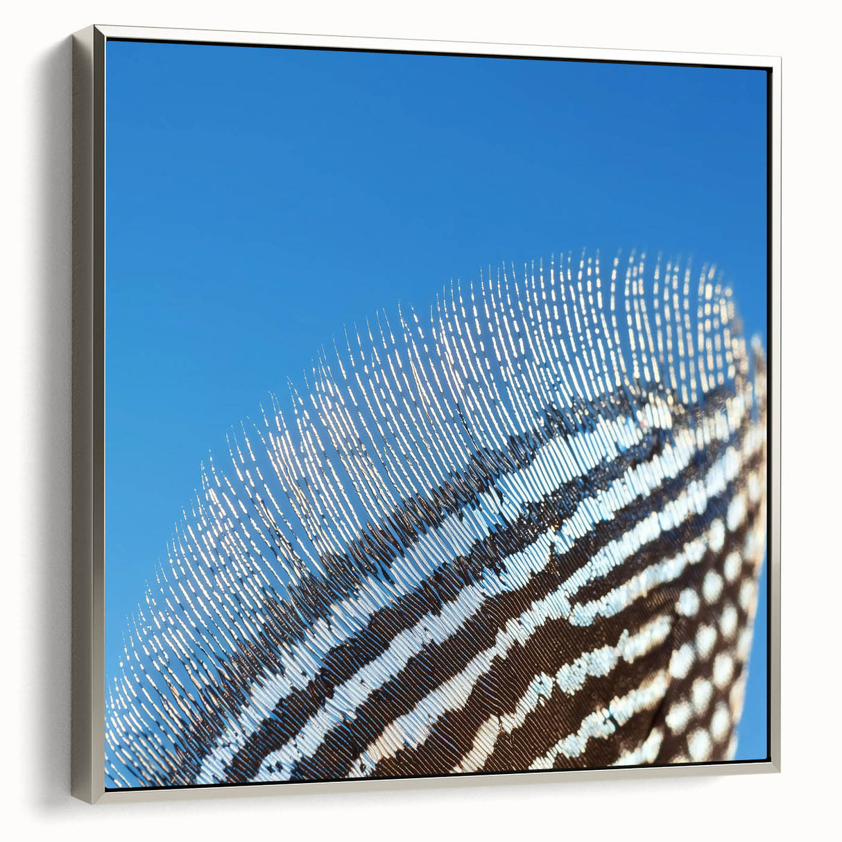 Framed canvas depicting a close-up of a zebra in vibrant colors, ideal for adding a dynamic touch to a living space.