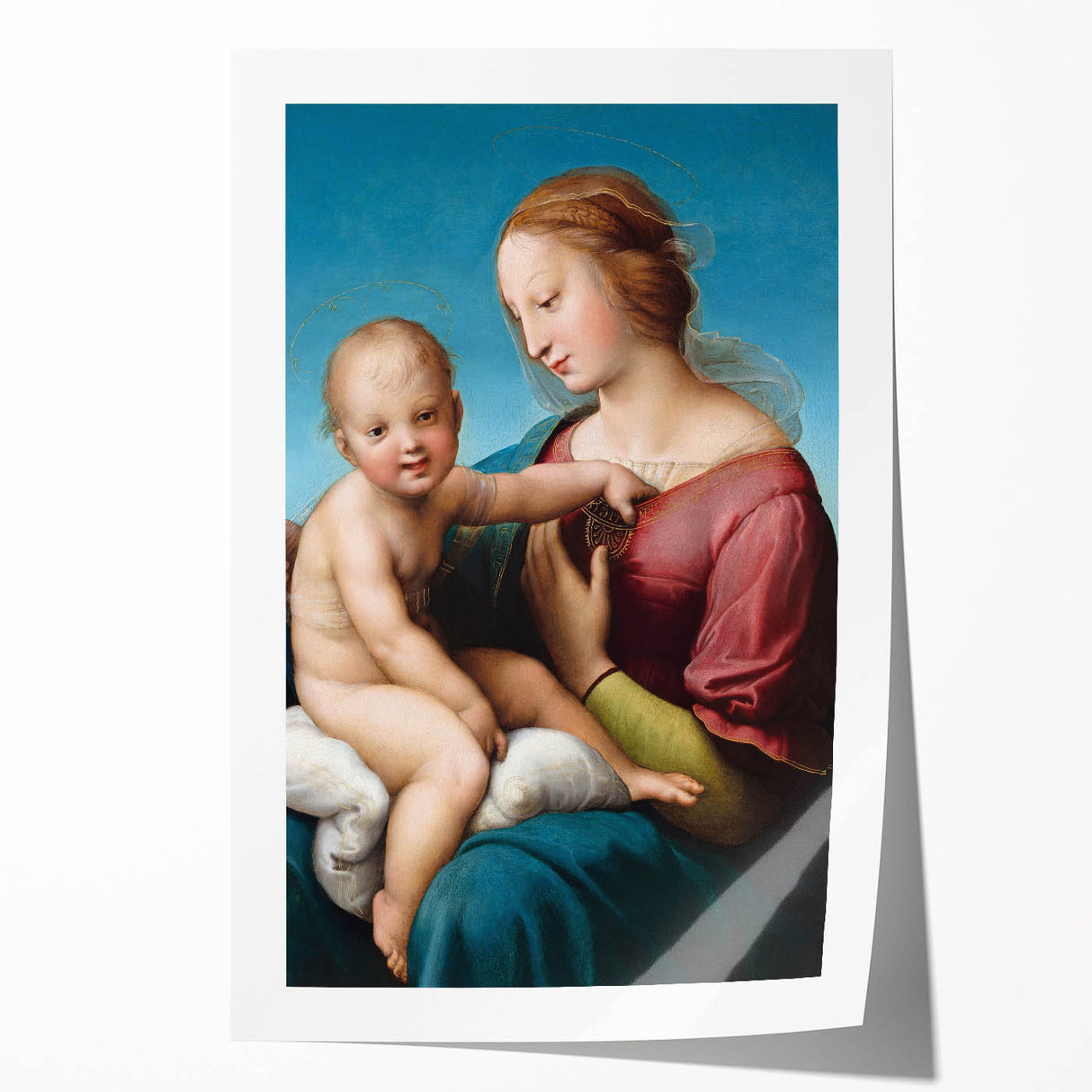 Raphael’s Niccolini–Cowper Madonna: Iconic Renaissance Art Print