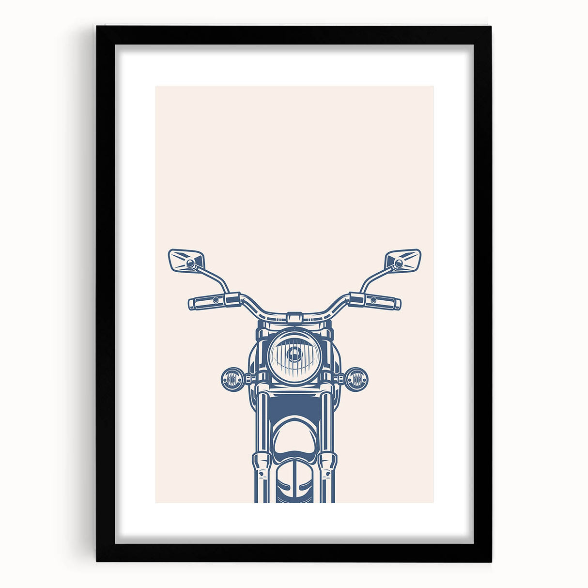 Motorcycle Handlebar Wall Art - Boys Room Wall Art Kids Wall Art Prints