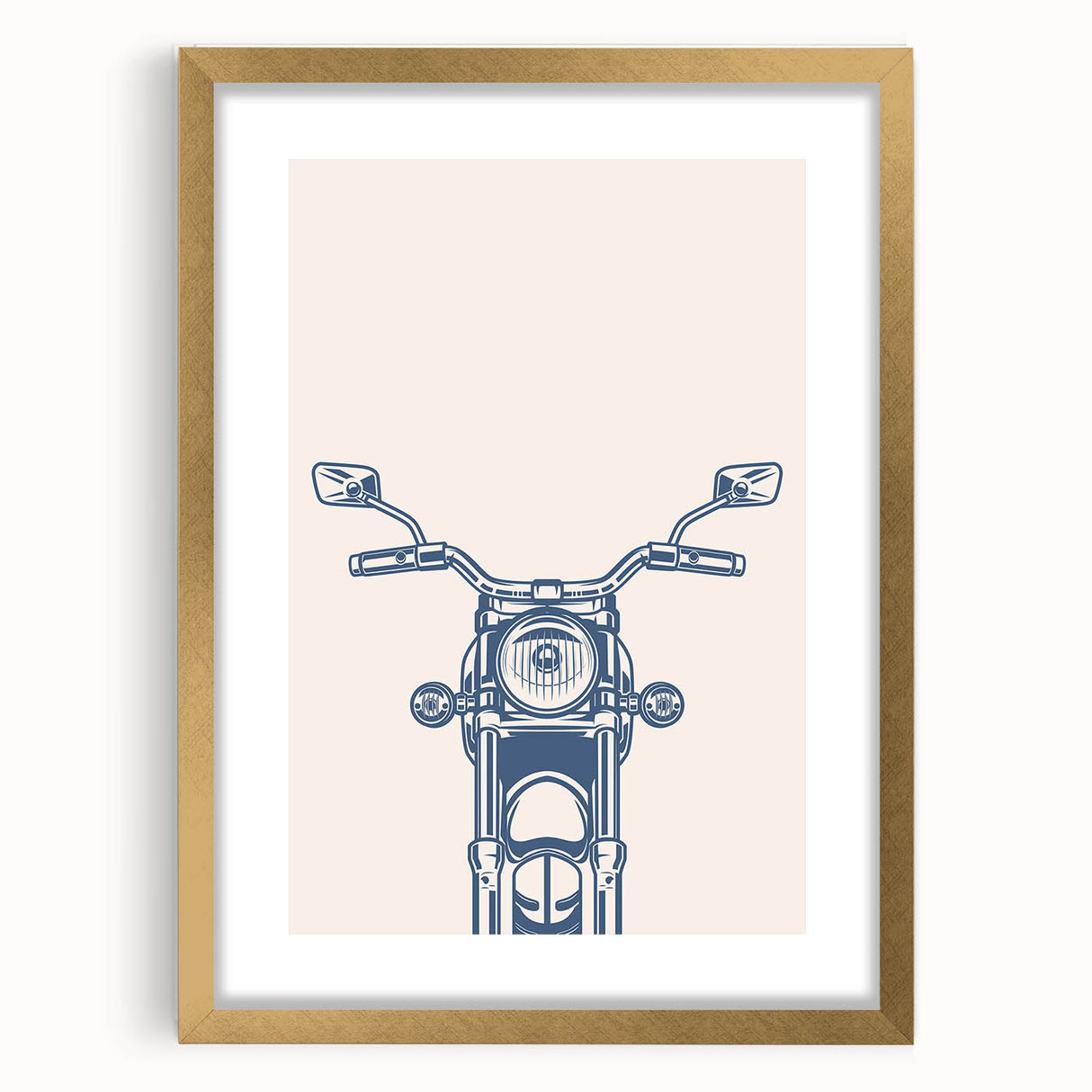 Motorcycle Handlebar Wall Art - Boys Room Wall Art Kids Wall Art Prints