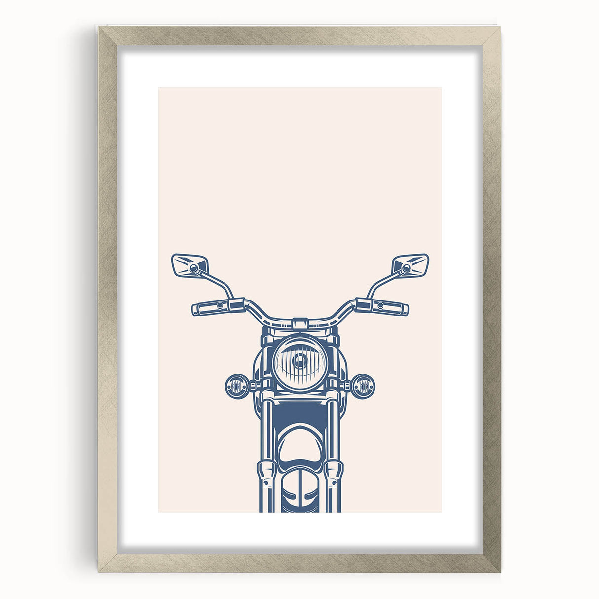 Motorcycle Handlebar Wall Art - Boys Room Wall Art Kids Wall Art Prints