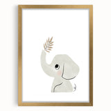 Minimalist Elephant Nursery Wall Art - Baby Room Decor