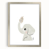 Minimalist Elephant Nursery Wall Art - Baby Room Decor