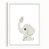 Minimalist Elephant Nursery Wall Art - Baby Room Decor