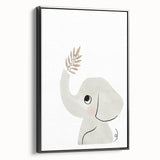 Minimalist Elephant Nursery Wall Art - Baby Room Decor