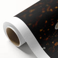 Art deco style poster depicting an autumnal scene on rolled canvas, suitable as nursery wall art or dining room decor.
