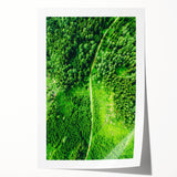 Spring-themed floral art on rolled print, featuring soft pastel colors, ideal for dining room wall decor.