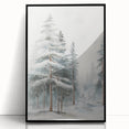 Large abstract wall art featuring geometric shapes in muted gray tones on a framed acrylic.