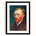 Impressionism Wall Art - Vibrant Self-Portrait (1887) by Vincent van Gogh