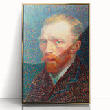 Impressionism Wall Art - Vibrant Self-Portrait (1887) by Vincent van Gogh