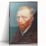 Impressionism Wall Art - Vibrant Self-Portrait (1887) by Vincent van Gogh