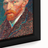 Impressionism Wall Art - Vibrant Self-Portrait (1887) by Vincent van Gogh