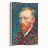 Impressionism Wall Art - Vibrant Self-Portrait (1887) by Vincent van Gogh