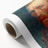 Impressionism Wall Art - Vibrant Self-Portrait (1887) by Vincent van Gogh