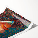 Impressionism Wall Art - Vibrant Self-Portrait (1887) by Vincent van Gogh