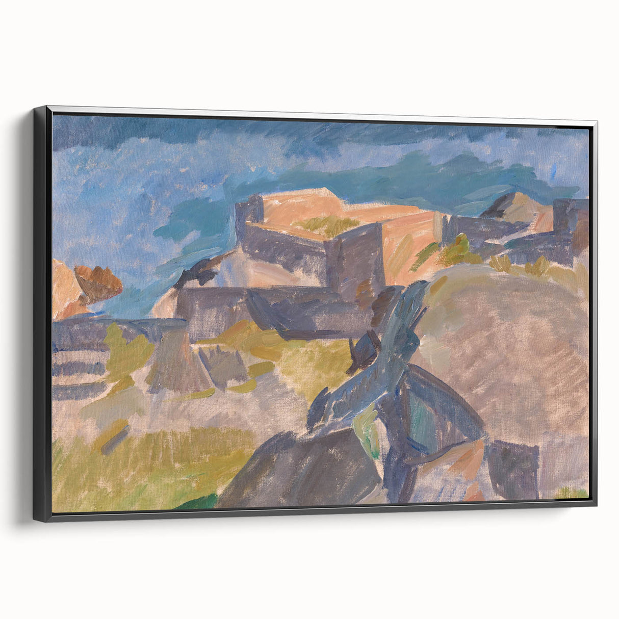 Modern Wall Art – Coastal Abstract Landscape