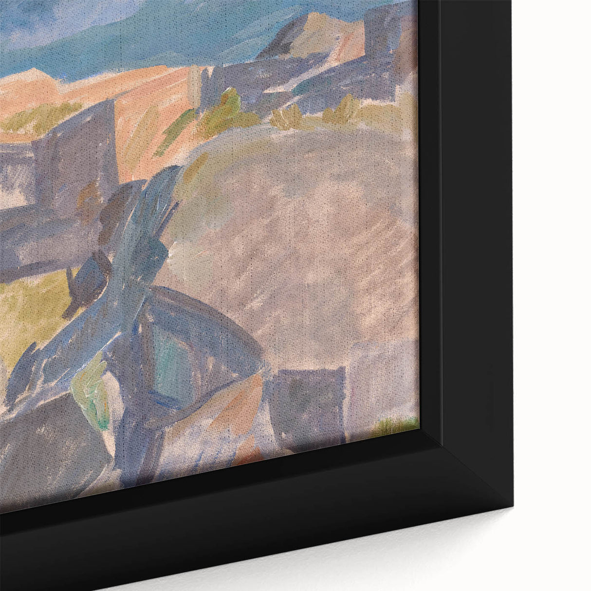 Modern Wall Art – Coastal Abstract Landscape