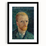 Impressionism Wall Art - Self-Portrait (1887) by Vincent van Gogh