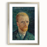 Impressionism Wall Art - Self-Portrait (1887) by Vincent van Gogh