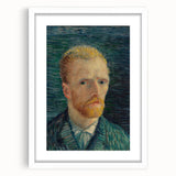 Impressionism Wall Art - Self-Portrait (1887) by Vincent van Gogh
