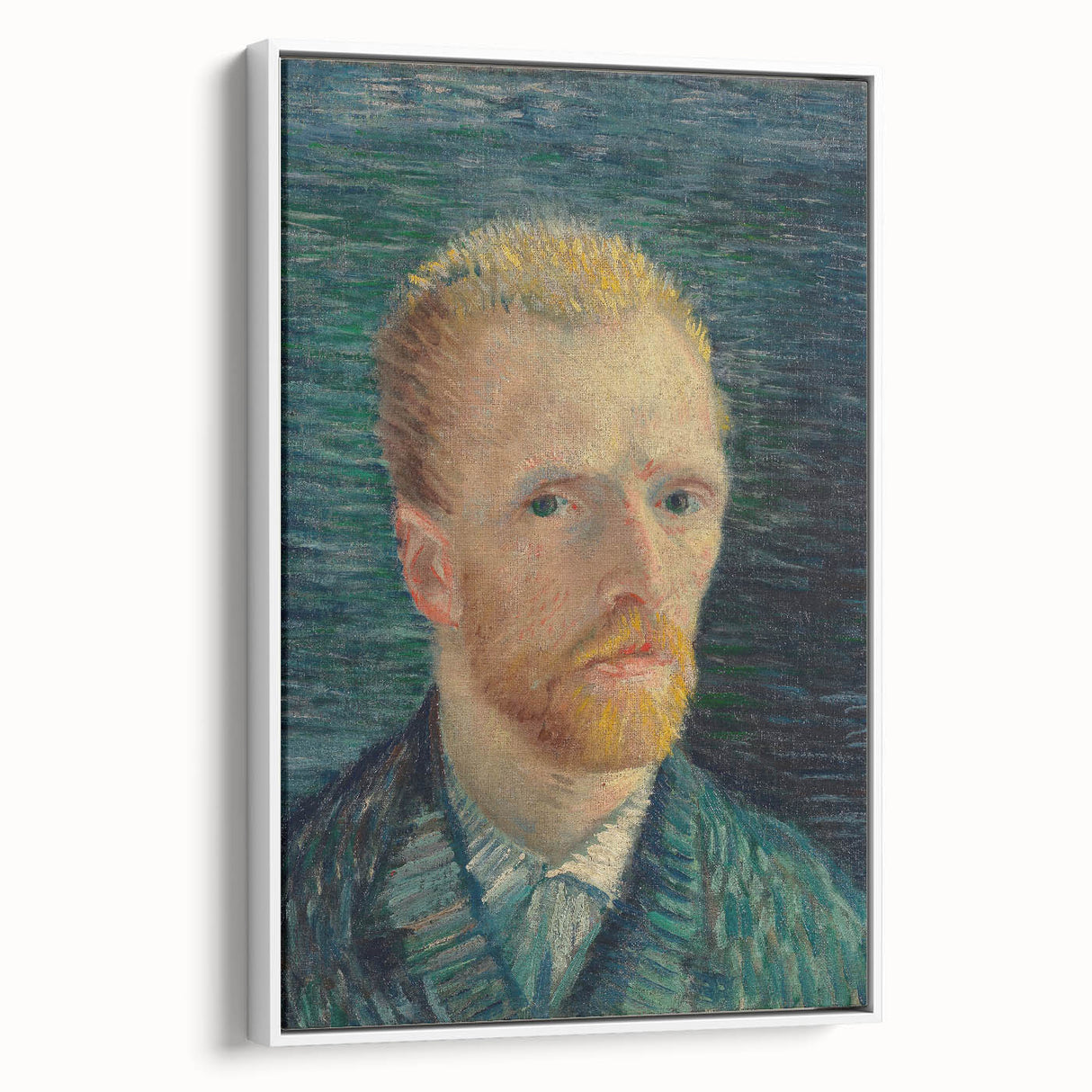 Impressionism Wall Art - Self-Portrait (1887) by Vincent van Gogh