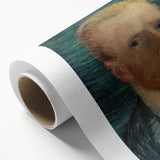 Impressionism Wall Art - Self-Portrait (1887) by Vincent van Gogh