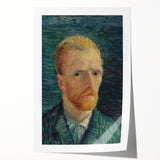 Impressionism Wall Art - Self-Portrait (1887) by Vincent van Gogh