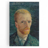 Impressionism Wall Art - Self-Portrait (1887) by Vincent van Gogh