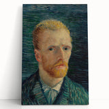 Impressionism Wall Art - Self-Portrait (1887) by Vincent van Gogh