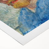 Impressionism Wall Art - Self-Portrait with Straw Hat (1887) by van Gogh