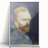 Impressionism Wall Art - Self-Portrait (1887) by Vincent van Gogh