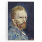 Impressionism Wall Art - Self-Portrait (1887) by Vincent van Gogh