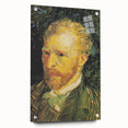 Impressionism Wall Art - Self-Portrait with Bold Colors (1887) by van Gogh