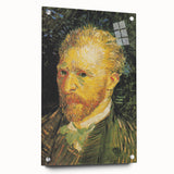 Impressionism Wall Art - Self-Portrait with Bold Colors (1887) by van Gogh