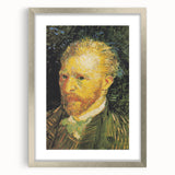 Impressionism Wall Art - Self-Portrait with Bold Colors (1887) by van Gogh