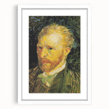 Impressionism Wall Art - Self-Portrait with Bold Colors (1887) by van Gogh