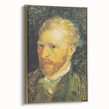 Impressionism Wall Art - Self-Portrait with Bold Colors (1887) by van Gogh